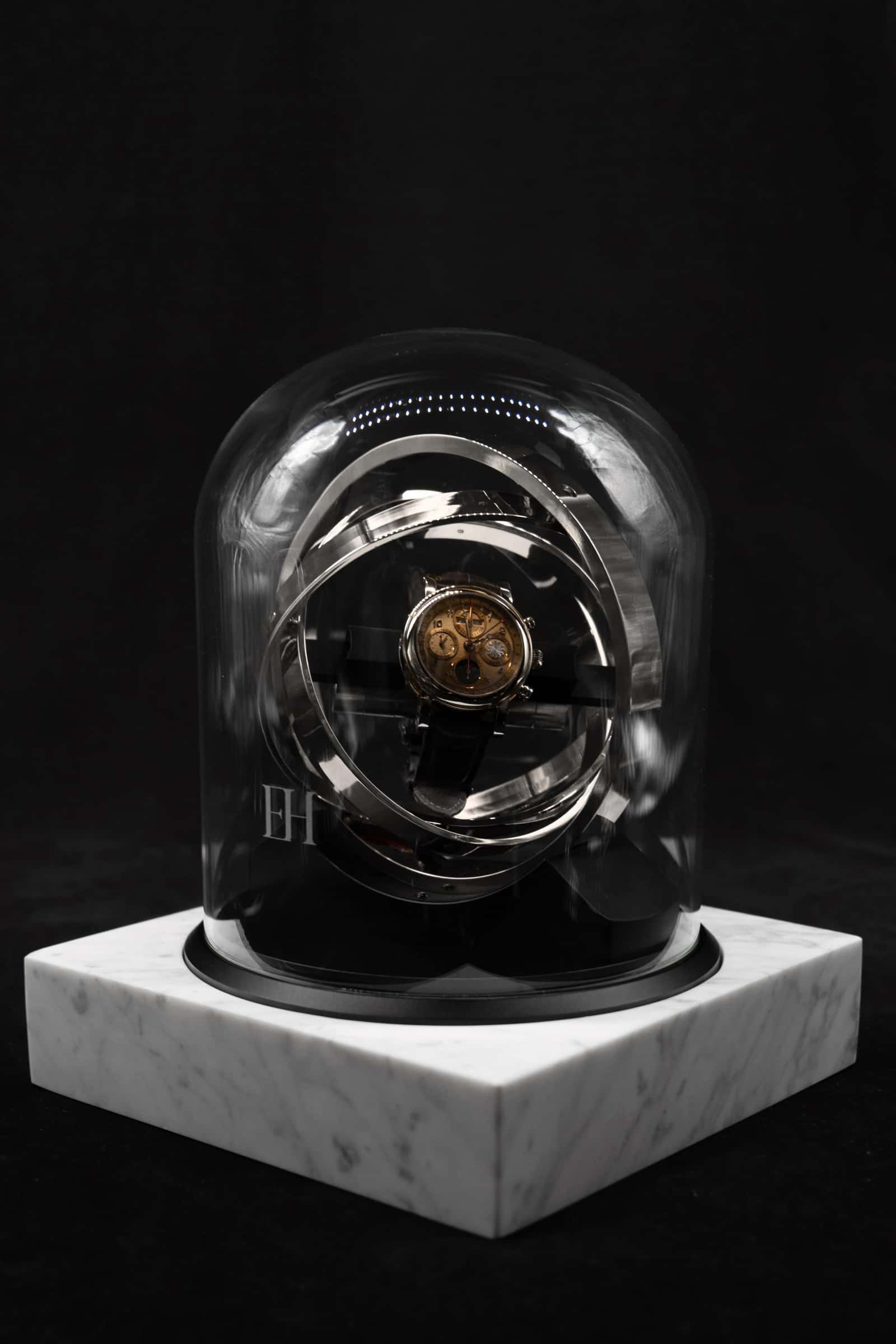 Elbrus Horology Pulsar 360 - Bianco Carrara Base, Single