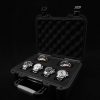 Timepiece valet for 6 watches in black color by Elbrus Horology