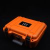 Timepiece valet for 6 watches in orange color by Elbrus Horology