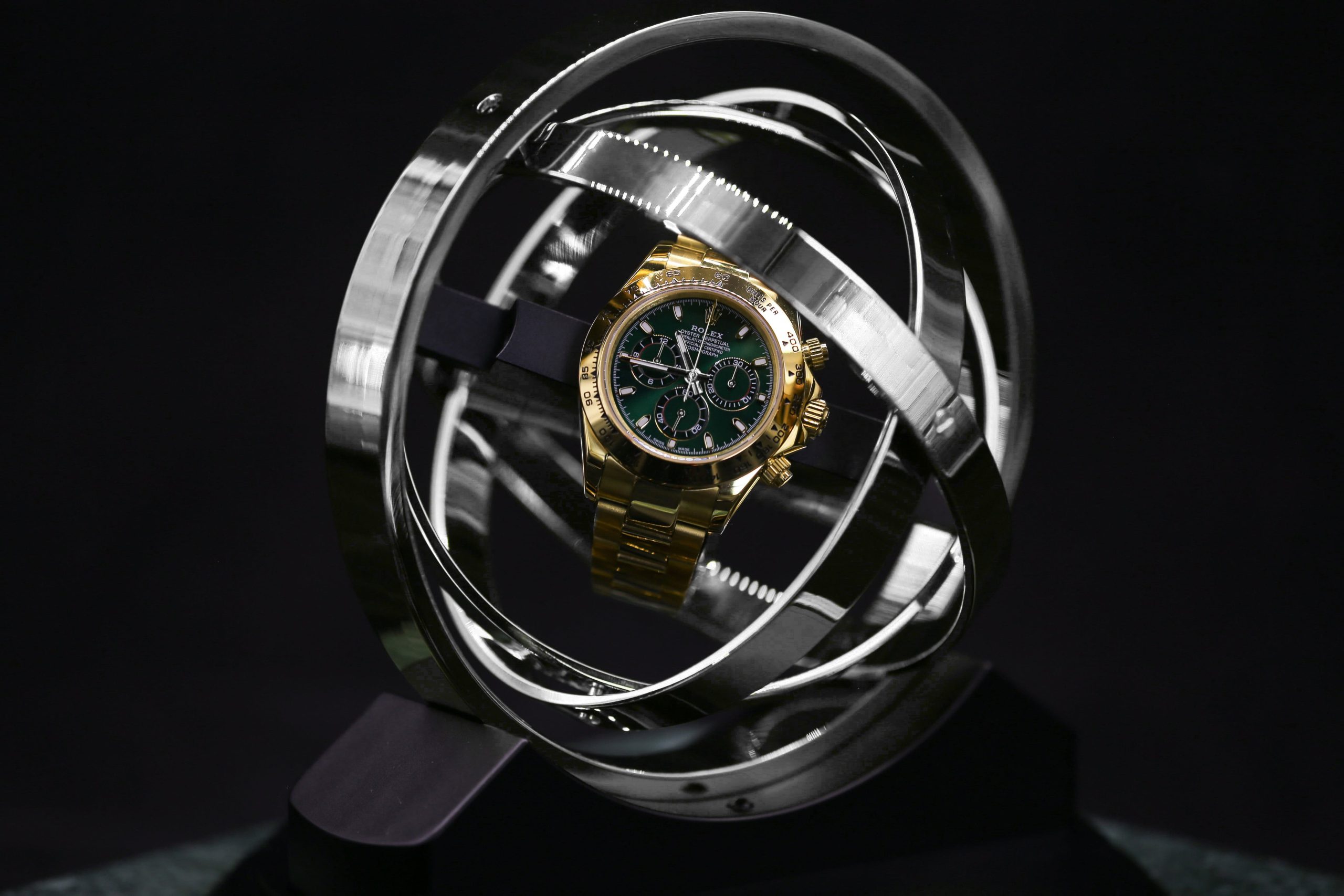 Elbrus-Horology-Watch-Winder-Piusar-360-Verde Indio-silver-5